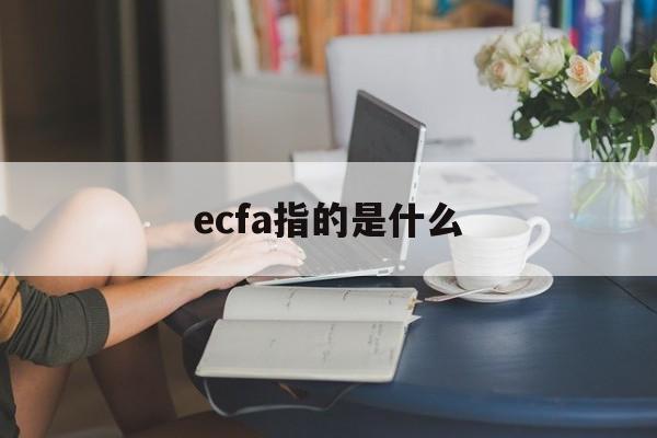 ecfa指的是什么:(台湾ecfa是什么意思)